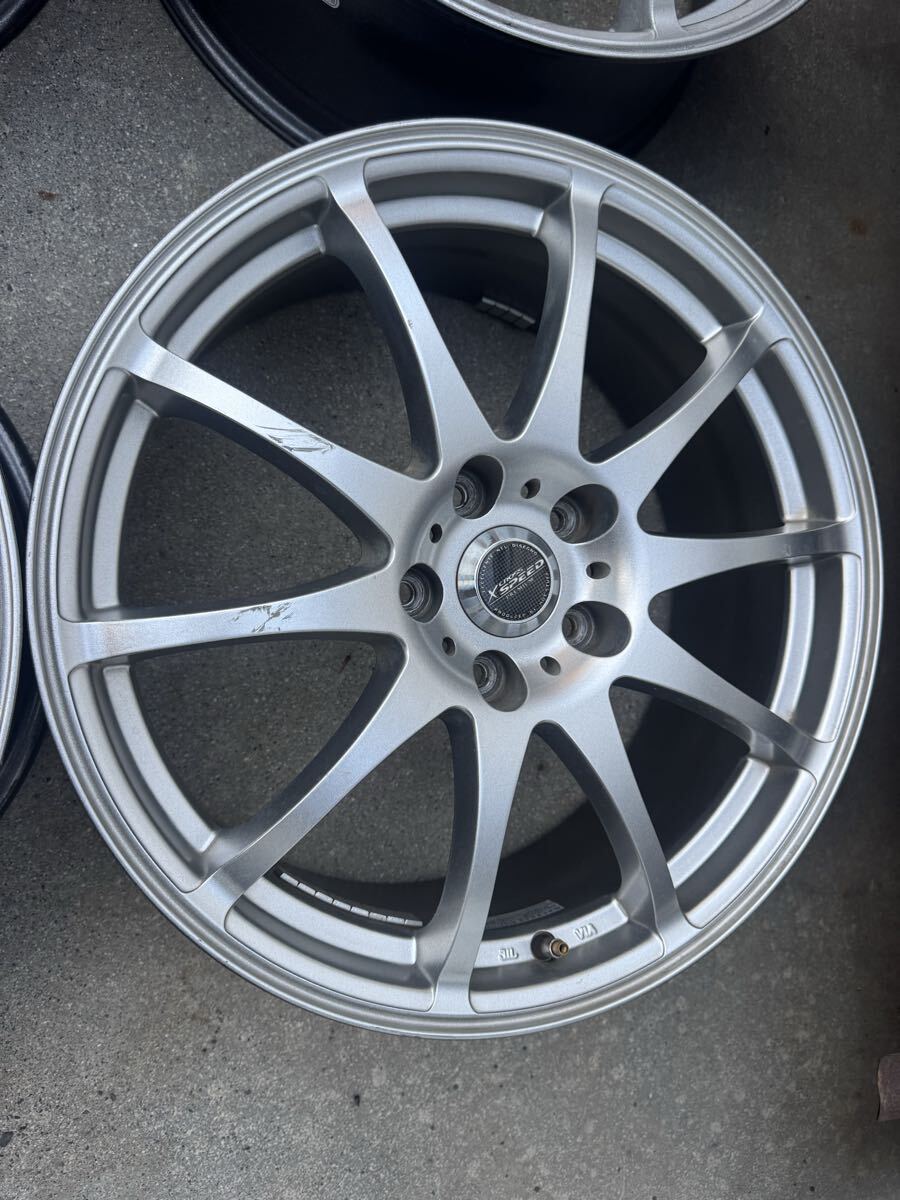 CROSS SPEED クロススピード 18インチ 7.5J ＋48 114.3/5H 4本_画像3