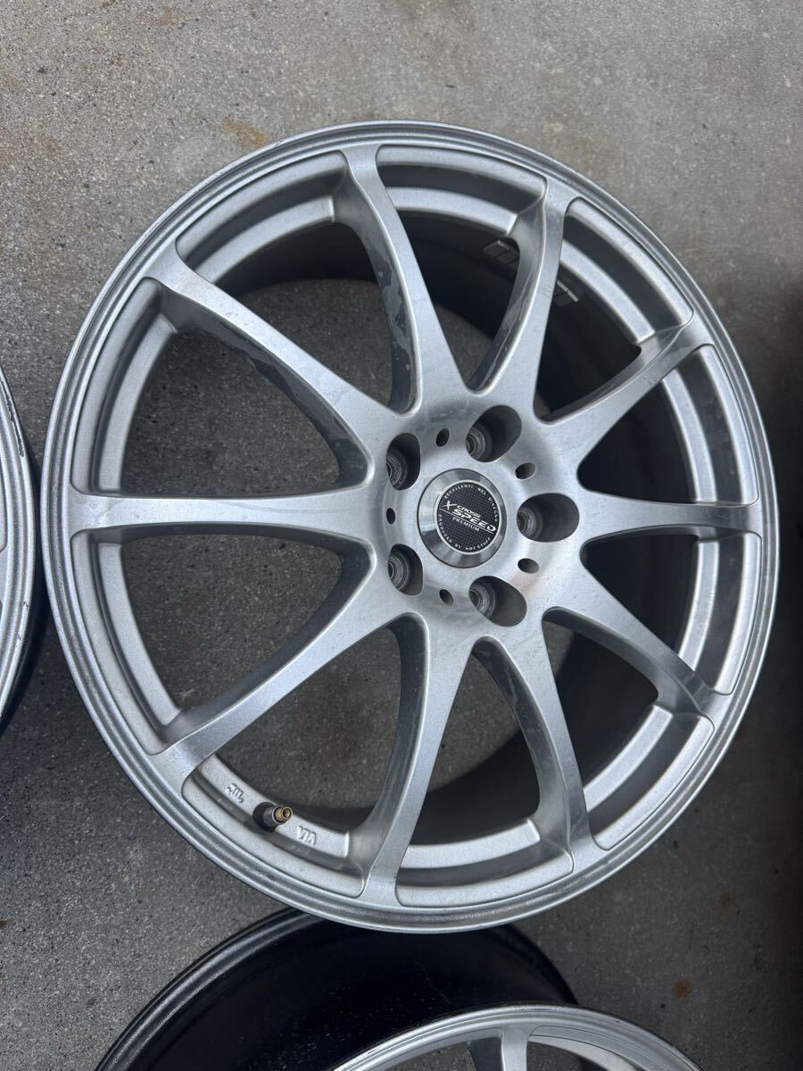 CROSS SPEED クロススピード 18インチ 7.5J ＋48 114.3/5H 4本_画像5