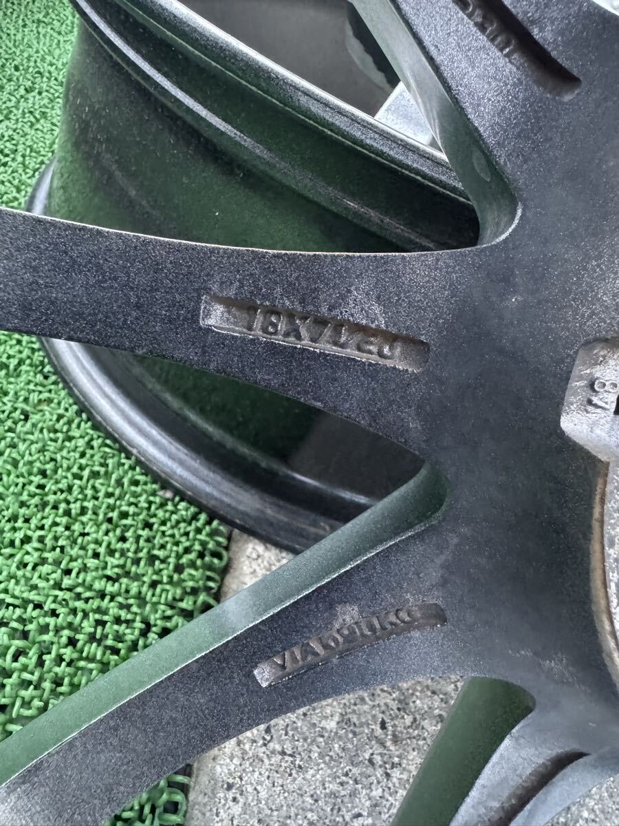 CROSS SPEED クロススピード 18インチ 7.5J ＋48 114.3/5H 4本_画像9