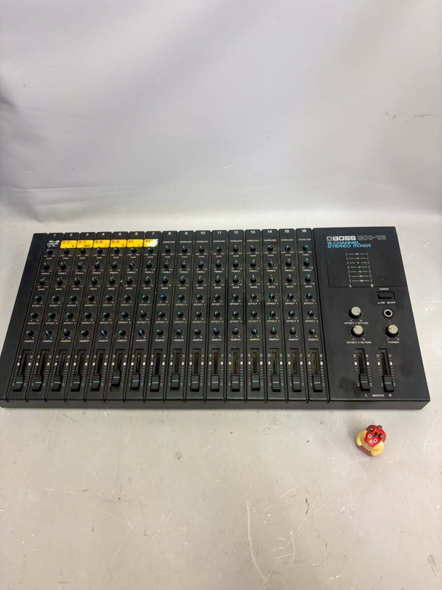 BOSS BX-16 16ch ステレオミキサー BOSS BX-16 16ch ステレオミキサー Boss BX-16 Mixer - What To