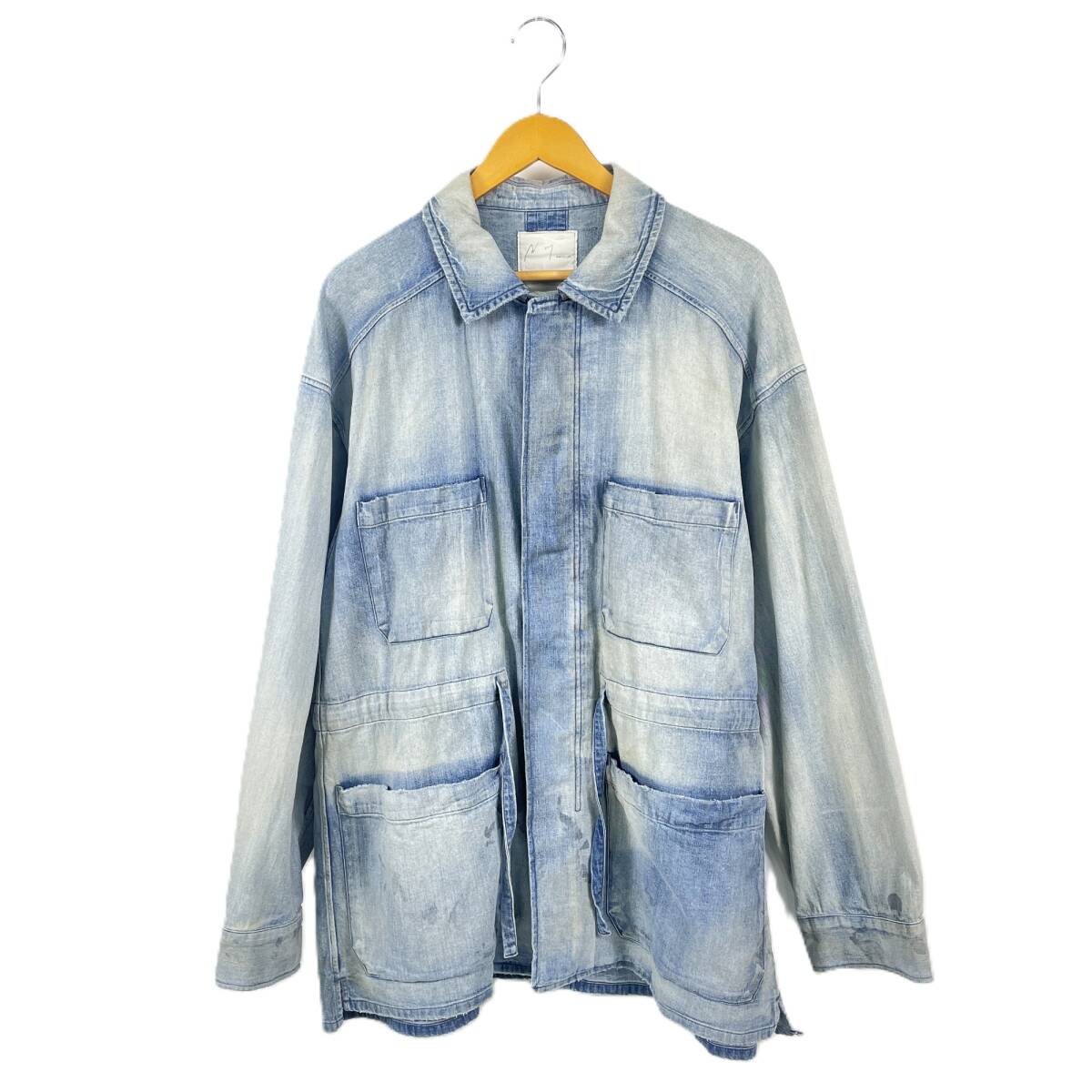 ANCELLM アンセルム エイジングデニムジャケット 楽天市場】【中古】未使用 ANCELLM アンセルム 25SS デニム
