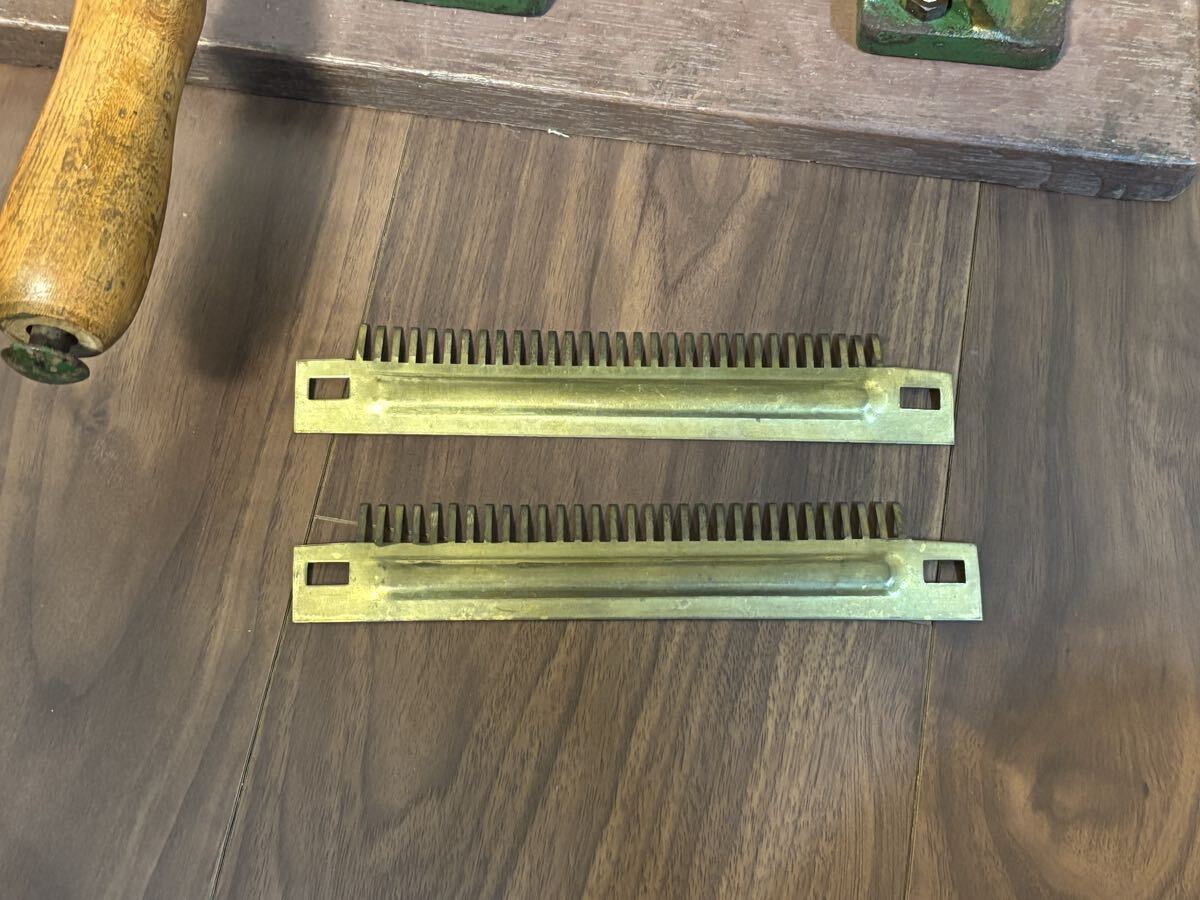 送料無料 小野式製麺機 2型 両刃 2.2mm 6.3mm 2.2mm