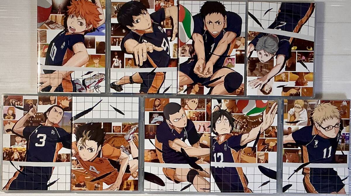 ハイキュー 1stシーズン DVD 全9巻 Vol 1-9 初回生産限定版 2BOX