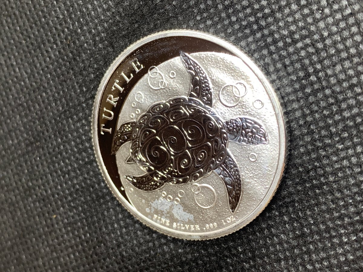 2020年 ニウエ 「タク タイマイ・カメ」純銀1オンス 銀貨 ２枚セット 2020年 (新品) ニウエ「タク タイマイ・カメ」純銀 1オンス 銀貨
