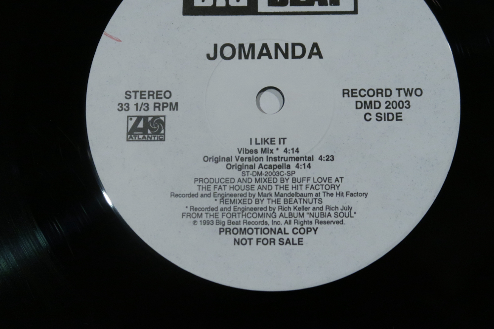 JOMANDA　I LIKE IT　Special Limited Edition　レコード_画像2