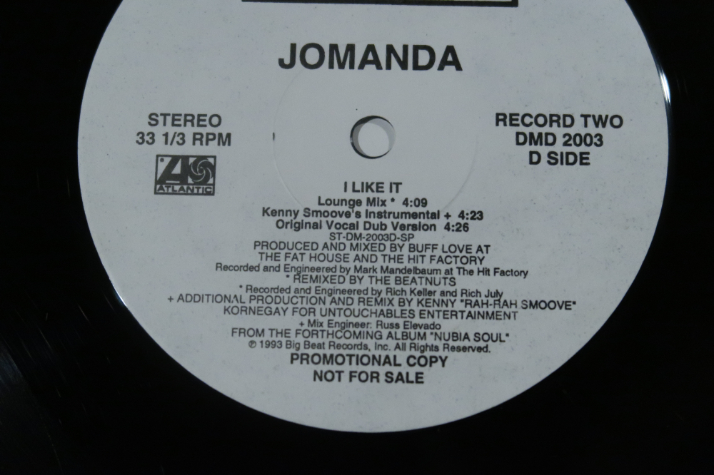 JOMANDA　I LIKE IT　Special Limited Edition　レコード_画像3