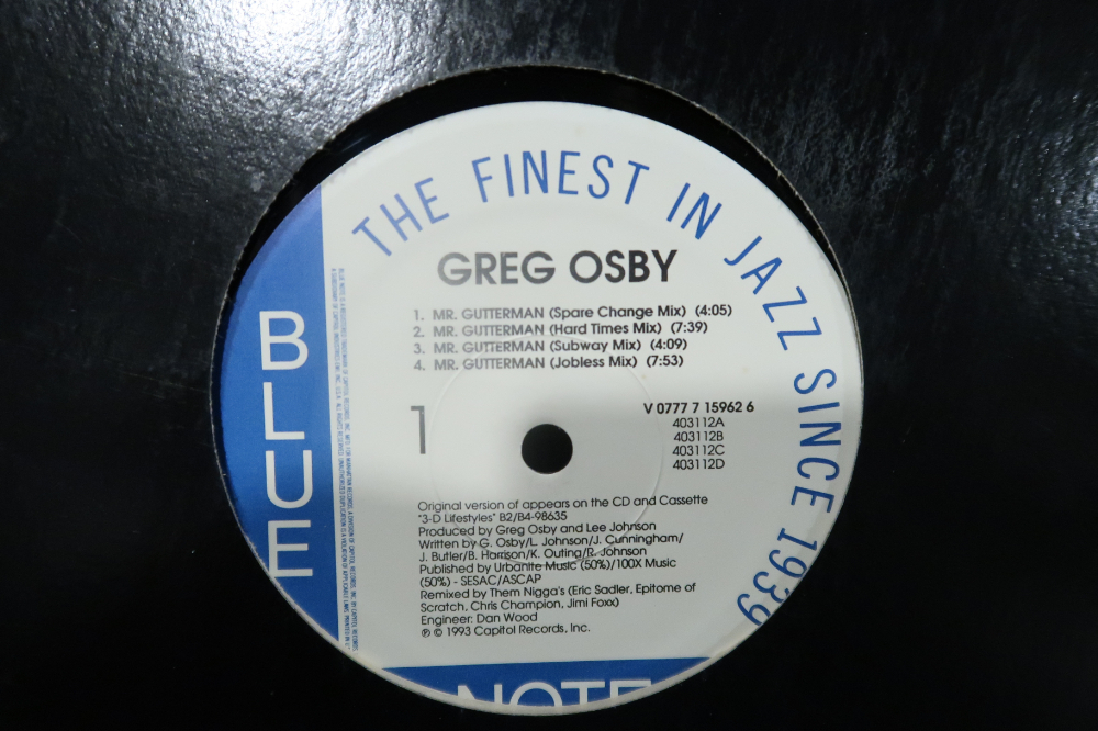 GREG OSBY MR. GUTTERMAN　レコード_画像2