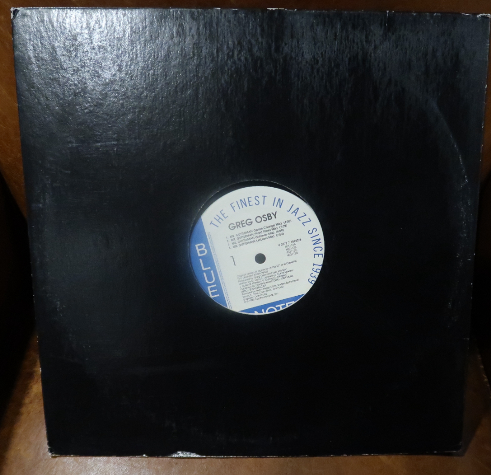 GREG OSBY MR. GUTTERMAN　レコード_画像1