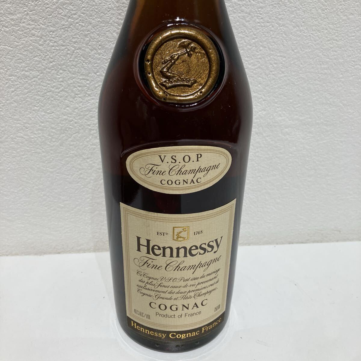 古酒 Hennessy V.S.O.P 9068 古酒 Hennessy VSOP COGNAC ヘネシー コニャック 750ml 箱