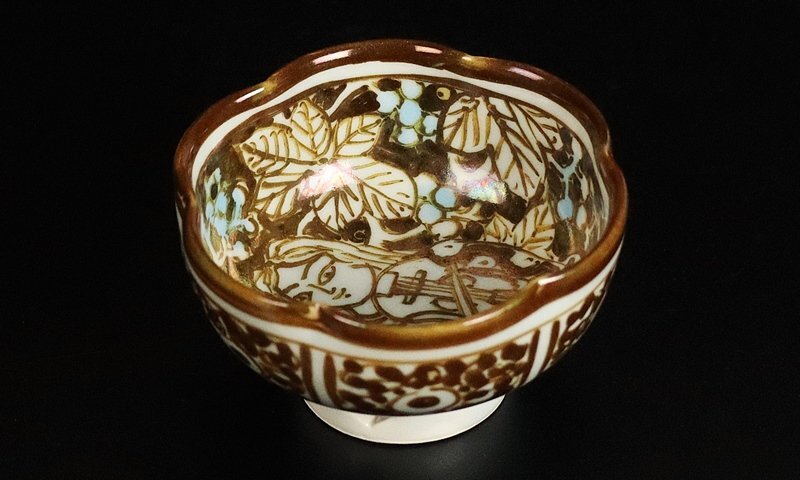 人間国宝　加藤卓夫　酒杯　R96-1 人間国宝 加藤卓夫 酒杯 R96-1