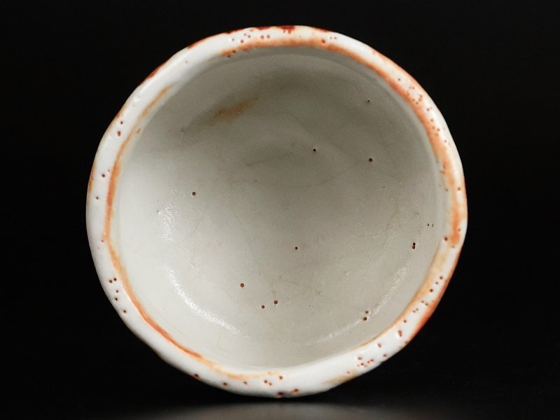 人間国宝【鈴木蔵】秀逸作 志野茶碗 共箱 保証