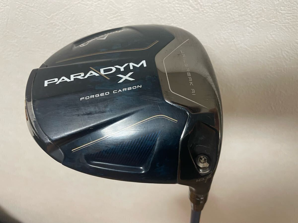 おまけ付キャロウェイ パラダイムXドライバー 純正ベンタスSRシャフト 10.5 中古】パラダイム X ドライバー VENTUS TR 5 for Callaway 10.5