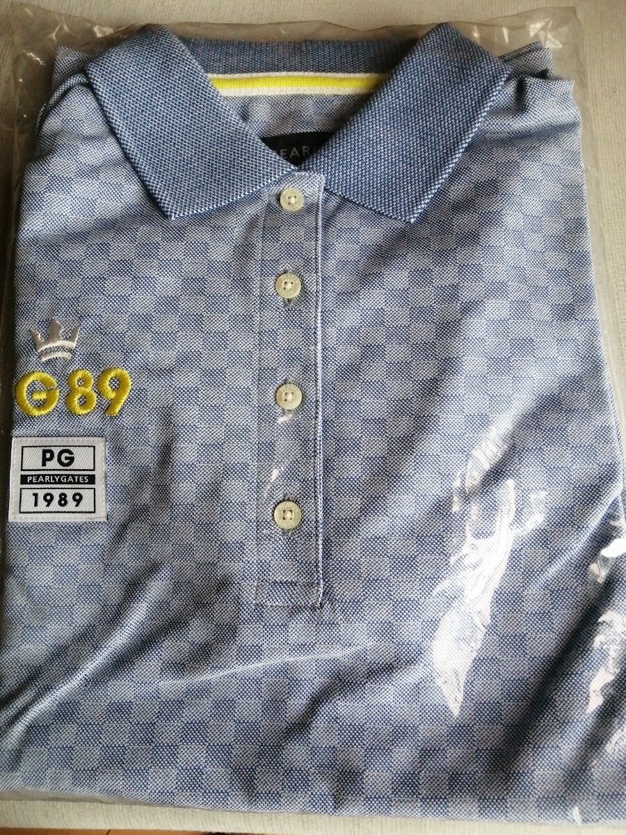 ** новый товар нераспечатанный сделано в Японии Pearly Gates рубашка-поло с коротким рукавом 