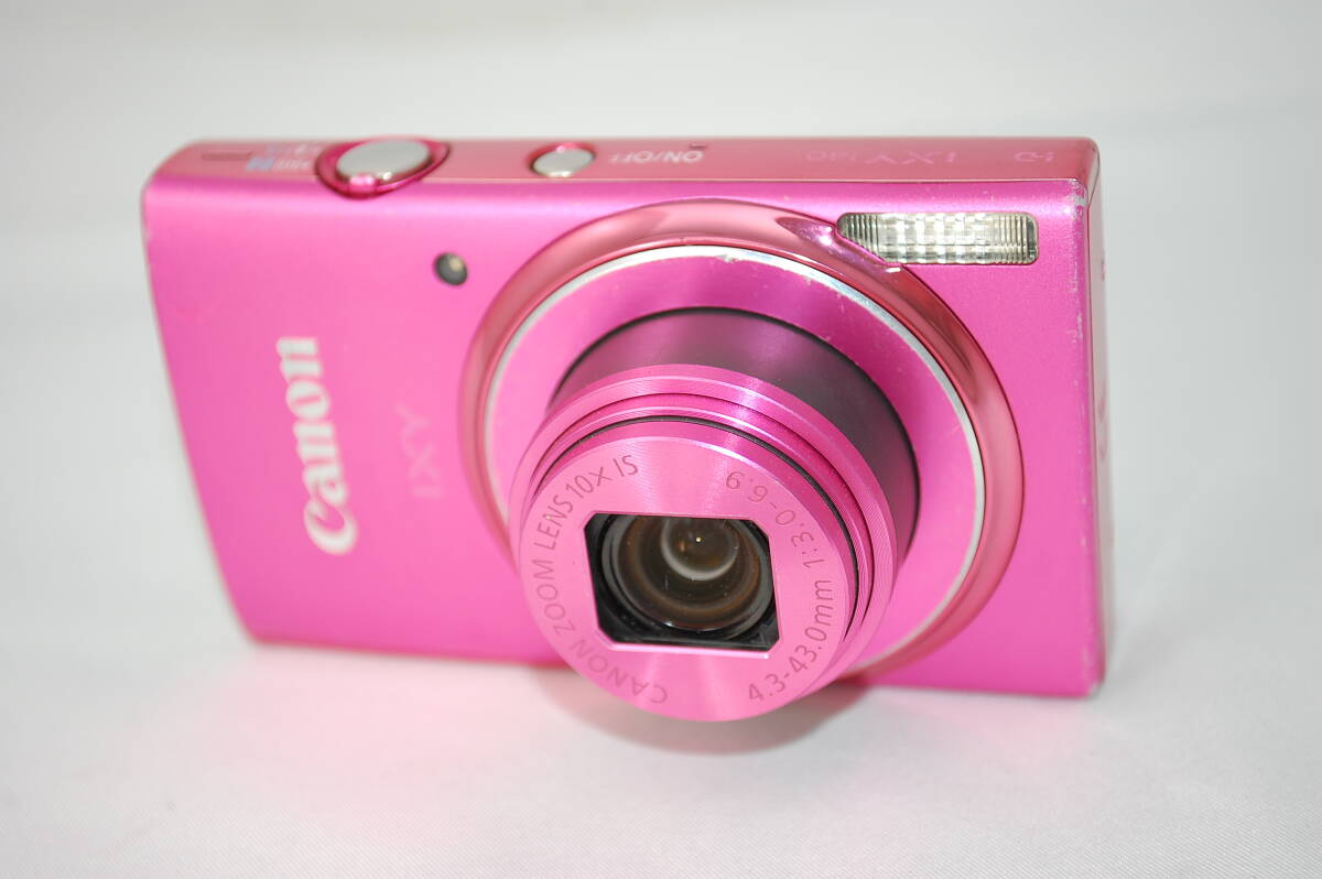 ★貴重ピンク★撮影、記録確認(rèn)済み★ Canon キャノン IXY 140 ピンク PC2054 #G-488