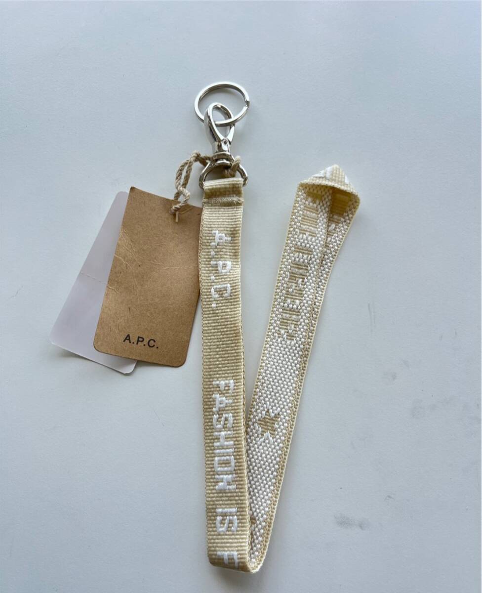 【関税込み】A.P.C. キーチェーン 送料込み 新品 APC KEY CHAIN ネックストラップ A P C キー