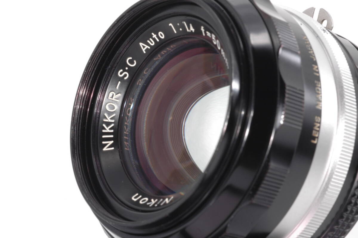 Nikon ニコン Nikkor-S.C Auto 50mm F1.4 Ai改 ☆人気初期型！極上☆NIKON NIKKOR-S 50mm F1.4 自力AI改 Nikon