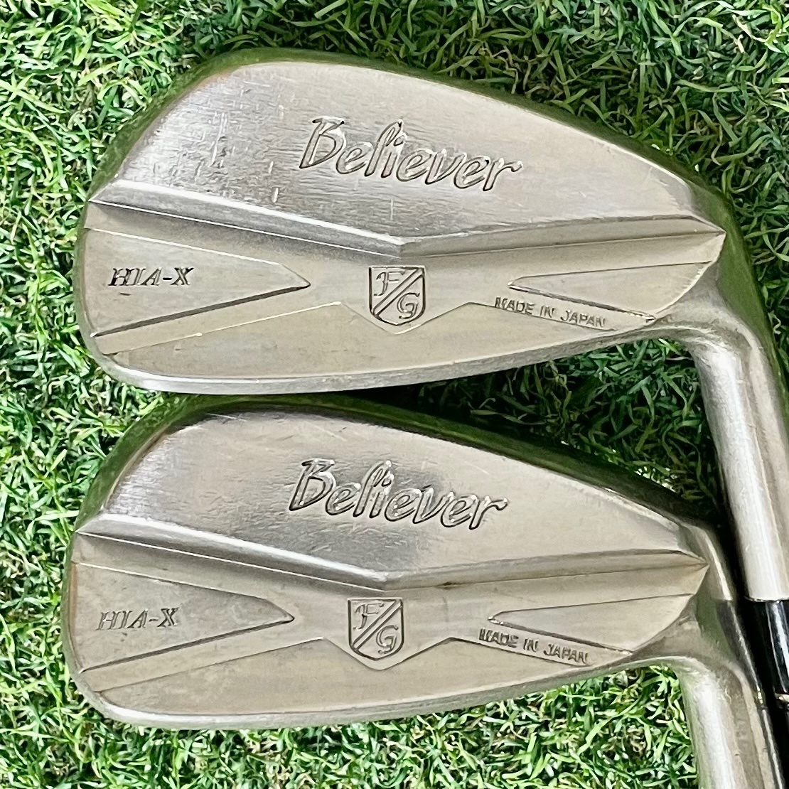 藤本技工 FG Believer HIA-X アイアンセット メンズ 5本 R 右 フジモトギコウ ビリーバー 地クラブ MCI装着 フジクラ 藤倉 送料無料_画像3