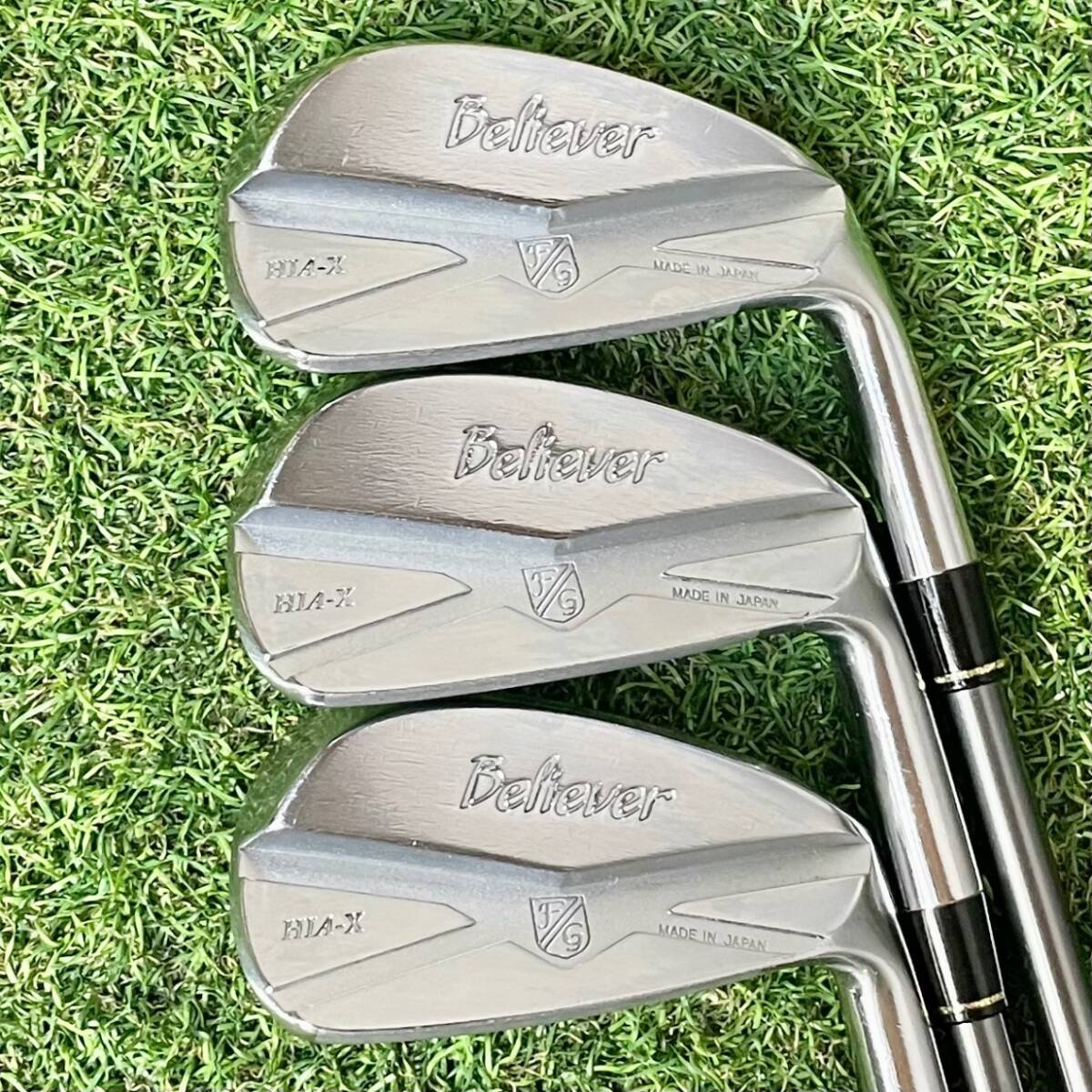 藤本技工 FG Believer HIA-X アイアンセット メンズ 5本 R 右 フジモトギコウ ビリーバー 地クラブ MCI装着 フジクラ 藤倉 送料無料_画像2