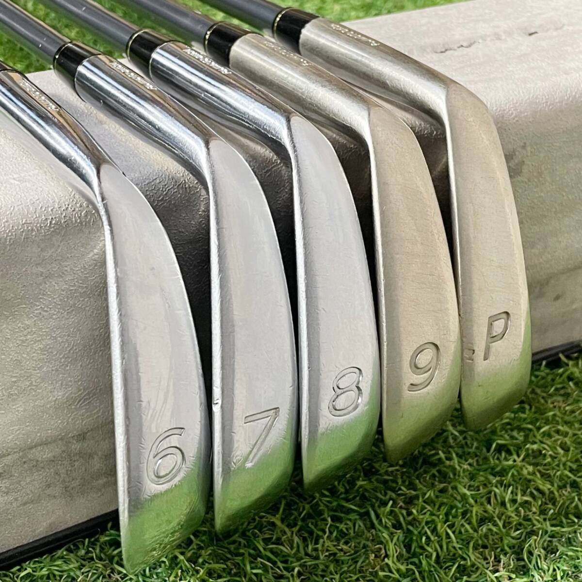 藤本技工 FG Believer HIA-X アイアンセット メンズ 5本 R 右 フジモトギコウ ビリーバー 地クラブ MCI装着 フジクラ 藤倉 送料無料_画像6