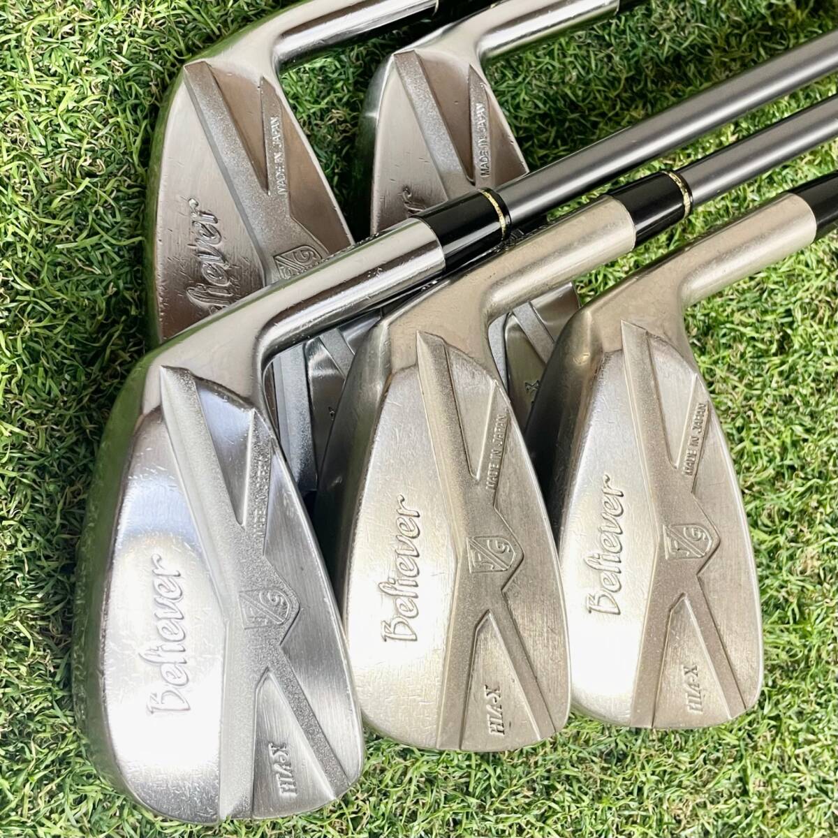 藤本技工 FG Believer HIA-X アイアンセット メンズ 5本 R 右 フジモトギコウ ビリーバー 地クラブ MCI装着 フジクラ 藤倉 送料無料_画像10