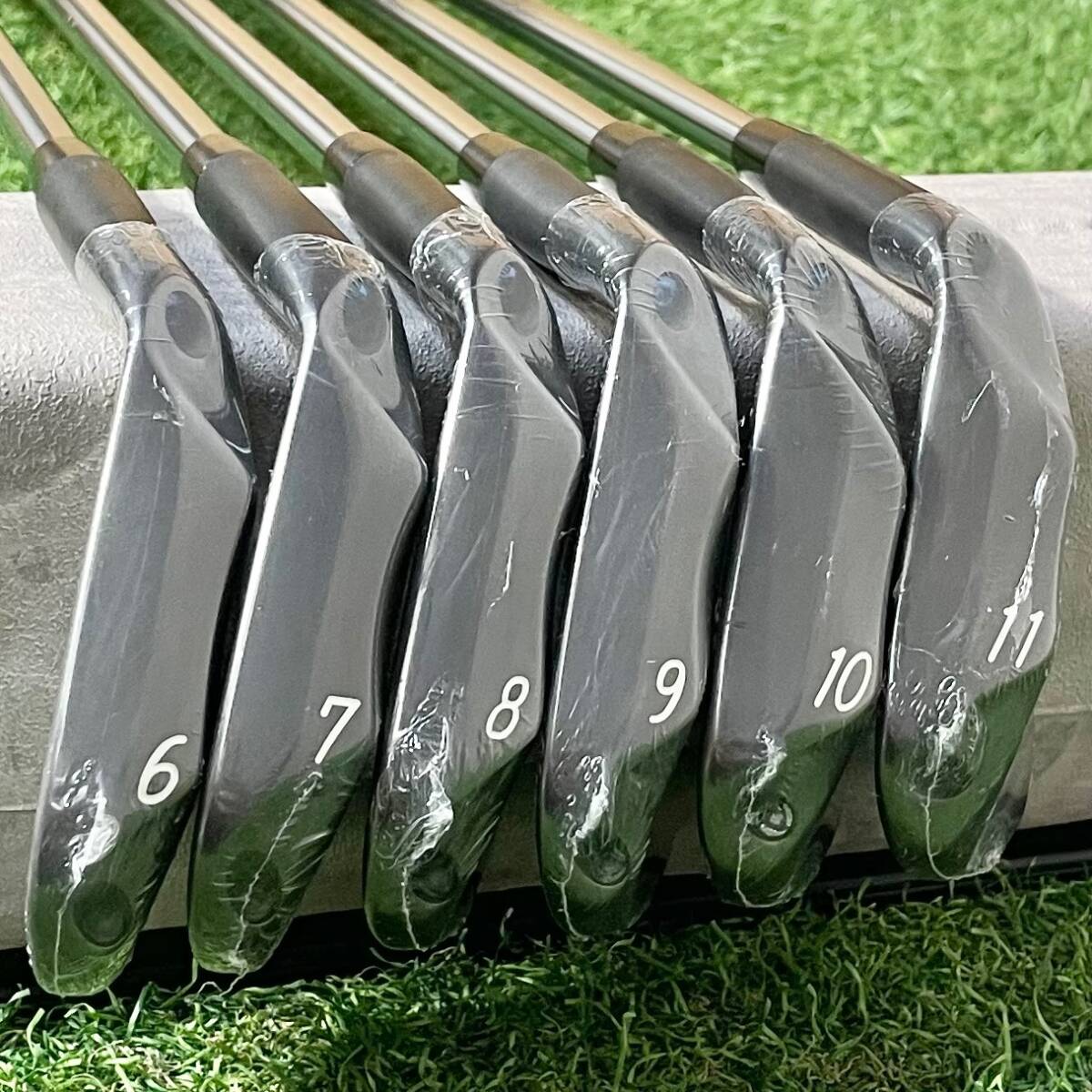 【新品！保証書付き！】kasco DI-122 キャスコ ドルフィンブラックアイアン アイアンセット メンズ 6本 S 右 Dolphin Iron