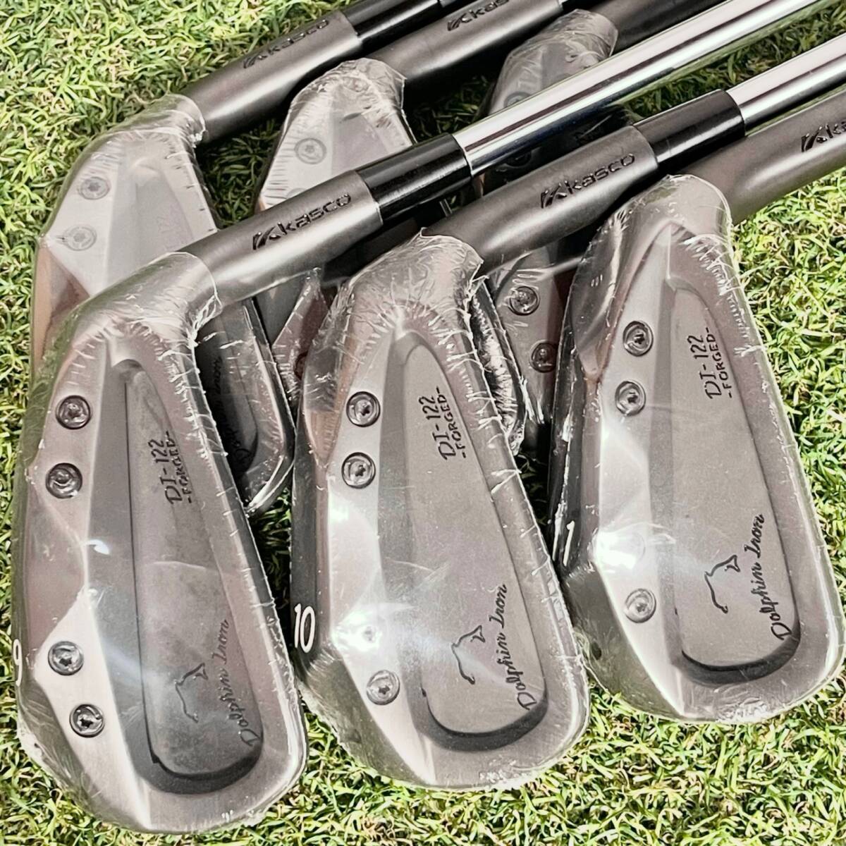 【新品！保証書付き！】kasco DI-122 キャスコ ドルフィンブラックアイアン アイアンセット メンズ 6本 S 右 Dolphin Iron