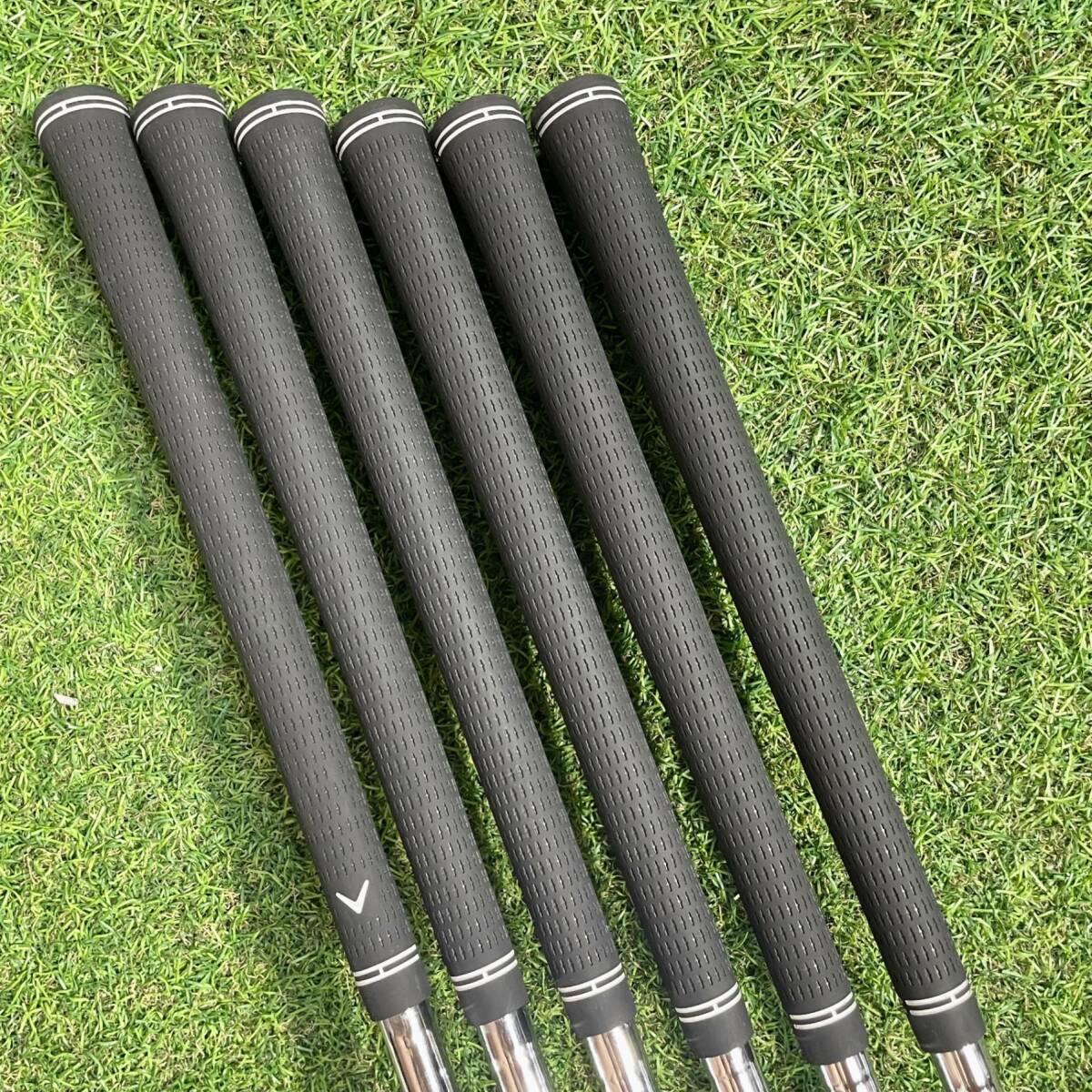 【2024年モデル】Callaway X FORGED キャロウェイ エックス フォージド アイアンセット メンズ 6本 R 右 高年式 N.S.PRO Zelos7 スチール_画像9