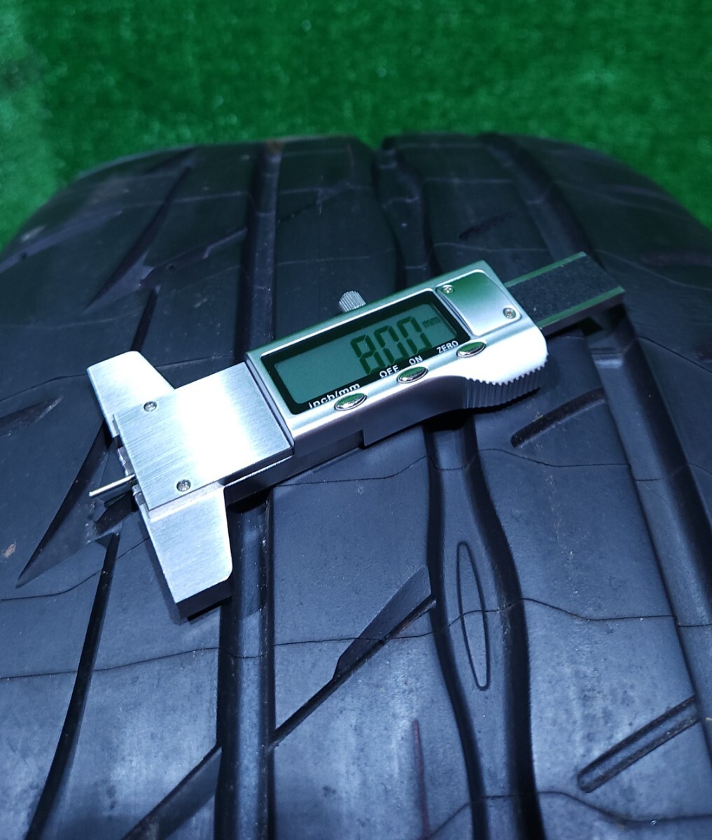 POTENZA RW006 18インチ9J IS25 PCD 114/5H , BRIDGESTONEブリヂストン POTENZA Adrenalin RE003 255/35 R18 94W 2018年製造 1本(X-3)_画像6