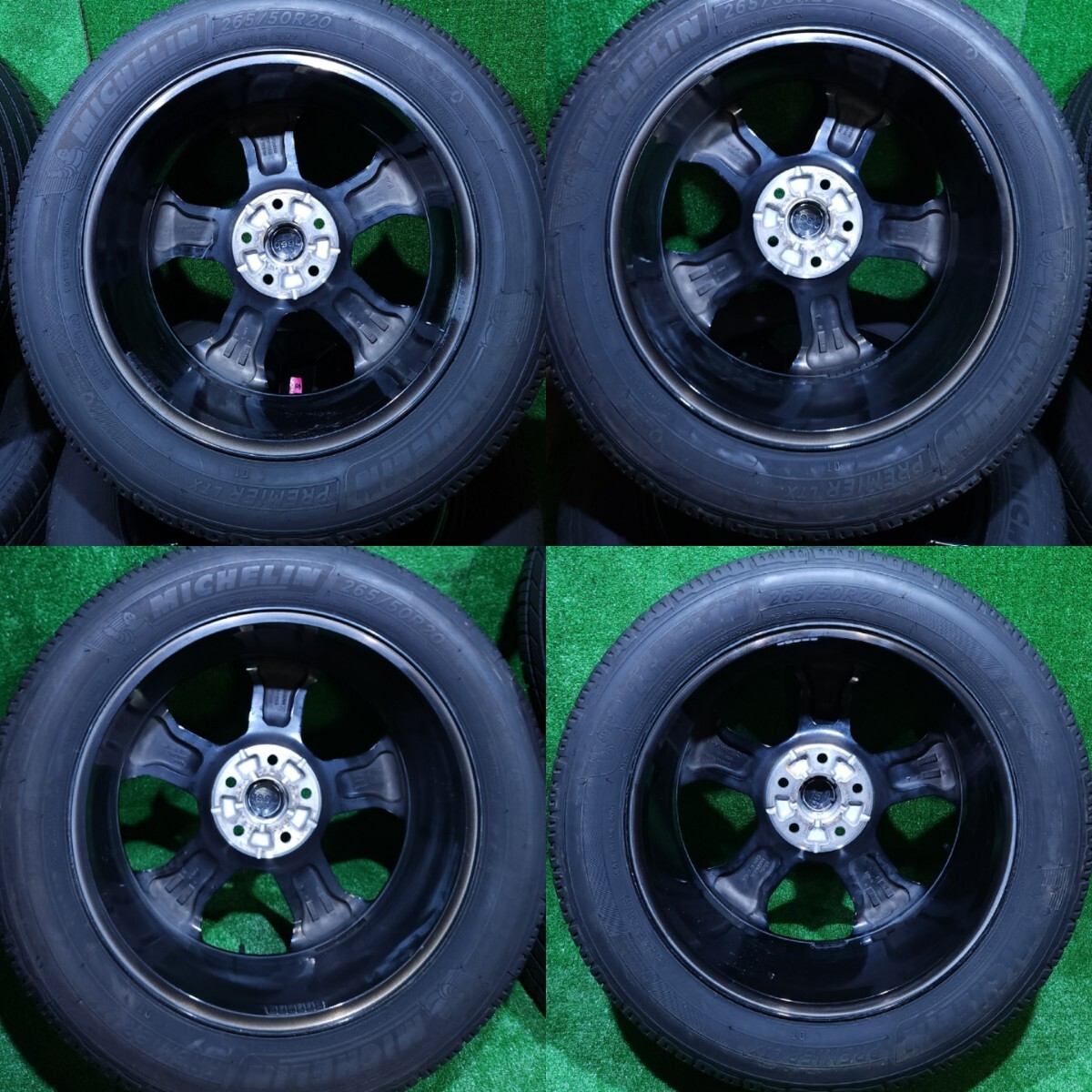 ジープ　グランドチェロキー アップランド限定車　純正 20インチホイール20X8J 127.0 BCD　MICHELIN 265/50R20 107V 2021年製 4本 (AA-3)_画像7