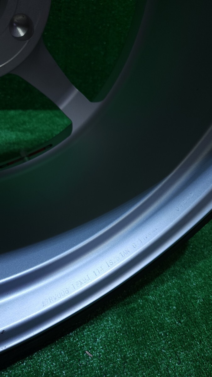 POTENZA RW006 18インチ9J IS25 PCD 114/5H , BRIDGESTONEブリヂストン POTENZA Adrenalin RE003 255/35 R18 94W 2018年製造 1本(X-3)_画像7