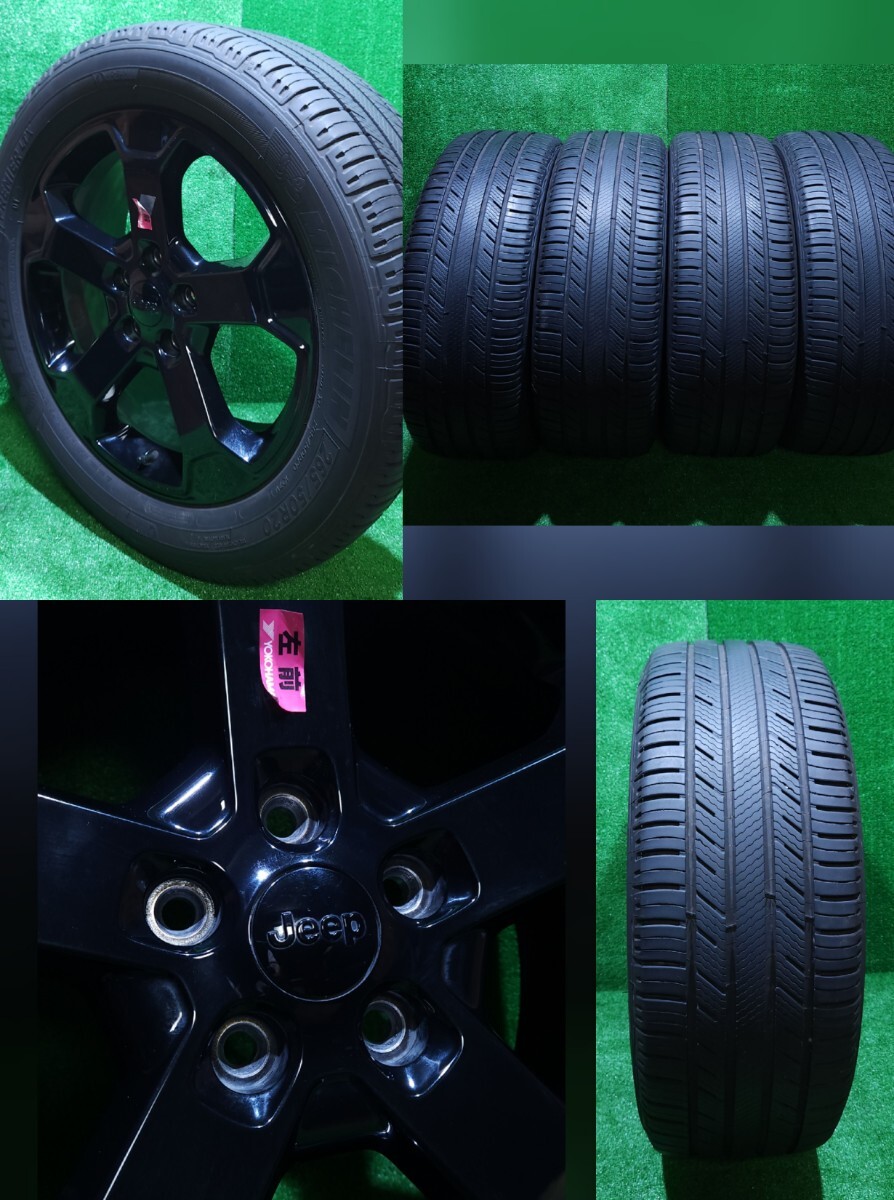 ジープ　グランドチェロキー アップランド限定車　純正 20インチホイール20X8J 127.0 BCD　MICHELIN 265/50R20 107V 2021年製 4本 (AA-3)_画像8