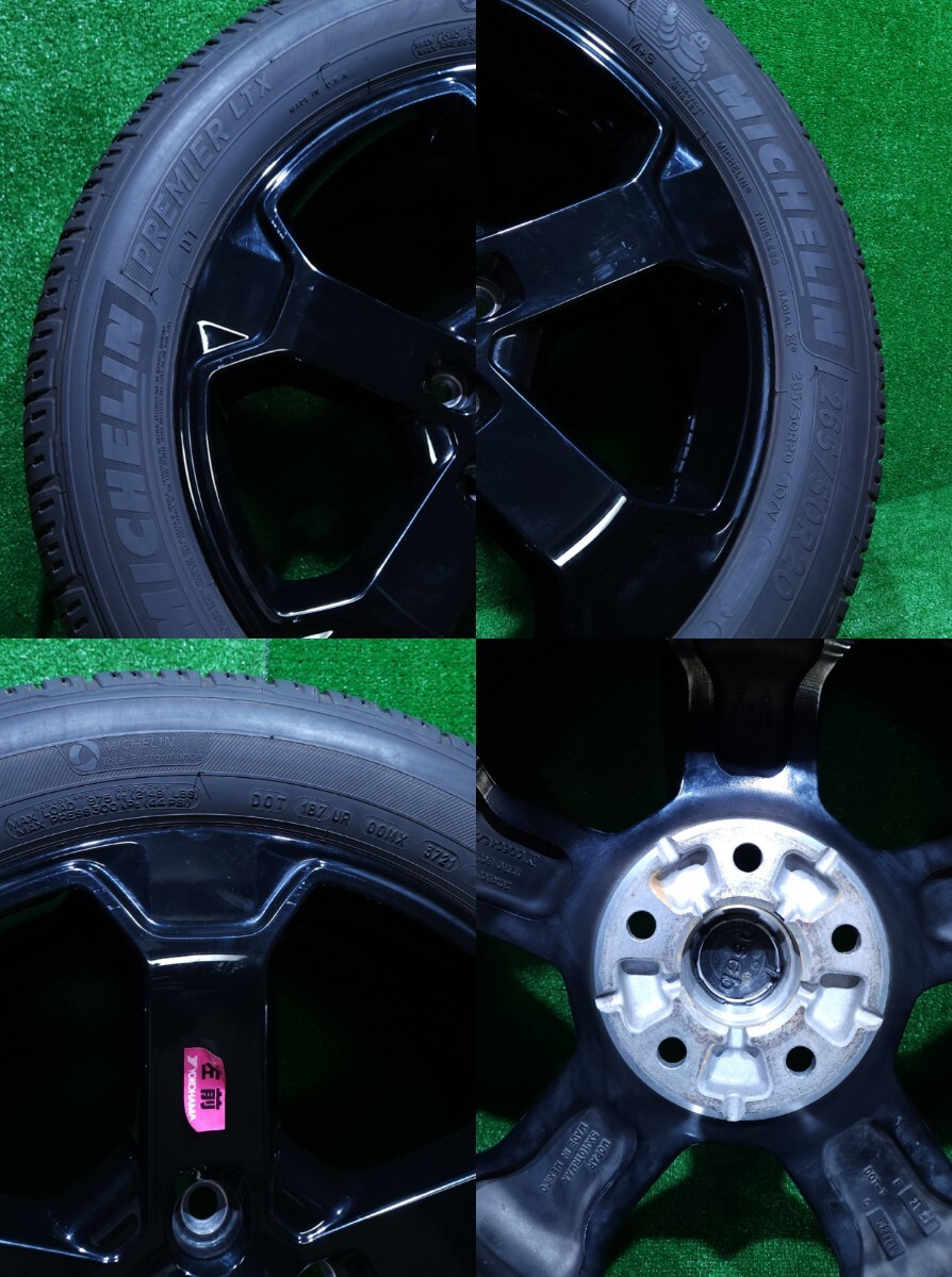 ジープ　グランドチェロキー アップランド限定車　純正 20インチホイール20X8J 127.0 BCD　MICHELIN 265/50R20 107V 2021年製 4本 (AA-3)_画像10