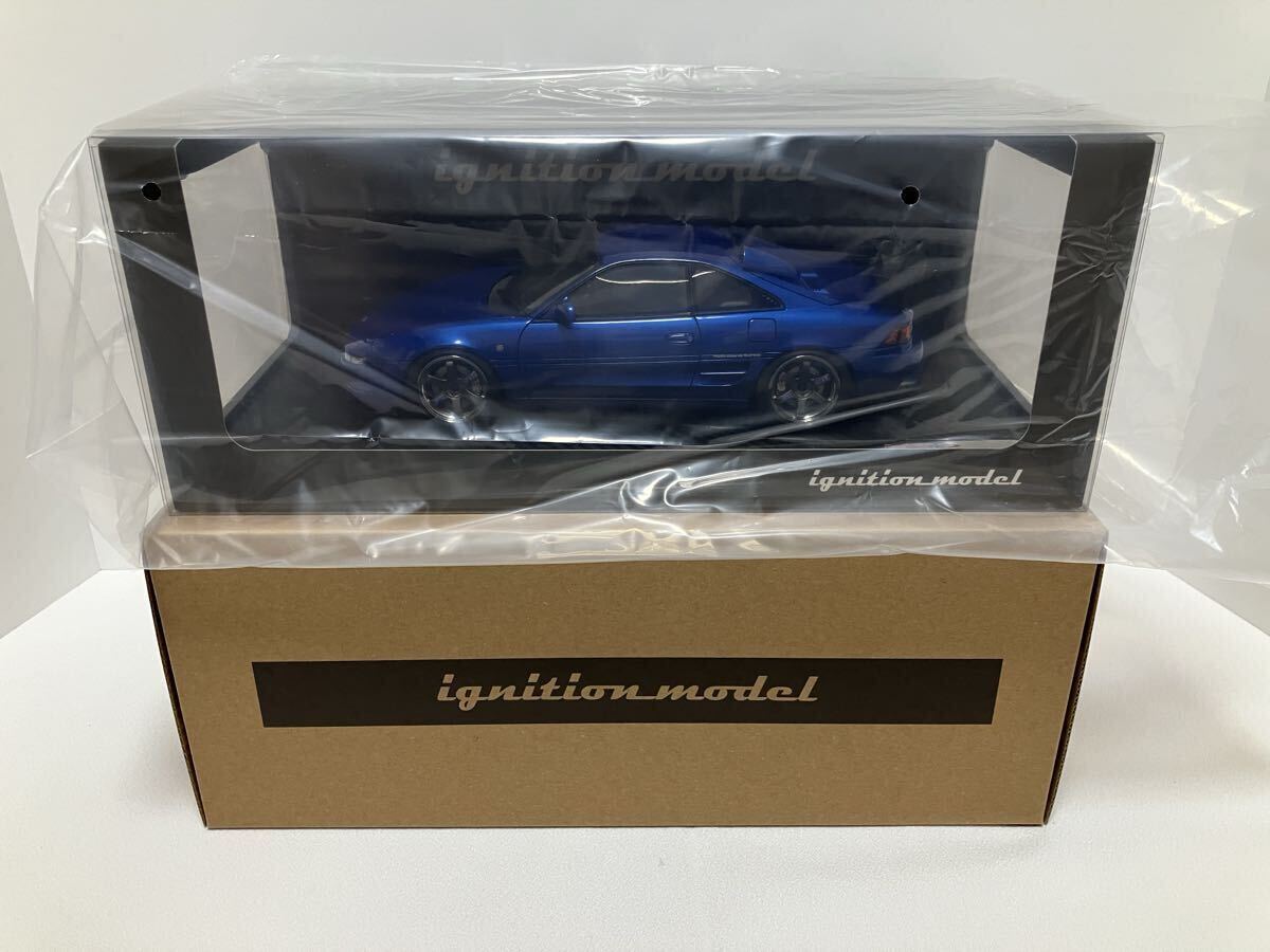 イグニッションモデル　1/18 IG3337 イグニッションモデル 1/18 トヨタ MR2 (SW20) ブルーメタリック