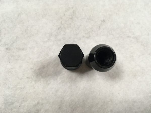 スチールナット 袋タイプ M12×P1.5 黒 ブラック ロング ホイールナット トヨタ ホンダ マツダ 三菱 ダイハツ NBOX ロードスター カムリ 他_画像3