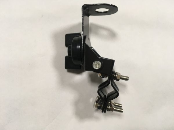 アンテナの取付 設置に モービルアンテナ アンテナ基台 パイプ ルーフレール ベランダ キャリア 車載 無線 黒 無線機_画像2