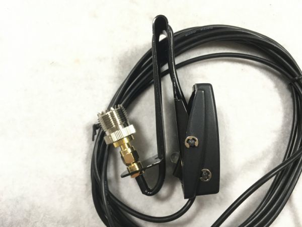 アンテナセット M型 車の窓ガラス用 アンテナ基台 クリップ マウント型 アンテナ 設置 車 Mメス Mオス アンテナ 基台 台 即決_画像3