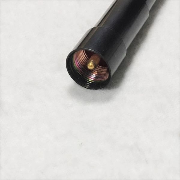 送料無料 NL-350 ミニ アンテナ 144/430MHz 23cm モービルアンテナ ショート アンテナ アマチュア無線 黒 ブラック 新品_画像2