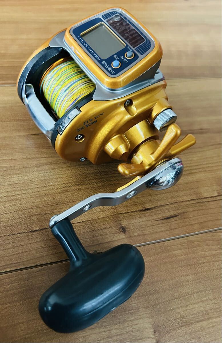 ダイワ　DAIWA　イッツソーラー　300 新品未使用 新品電池交換済 Bibian 比比昂 - ダイワ イッツ ICV 300 Solar ライン付 新品