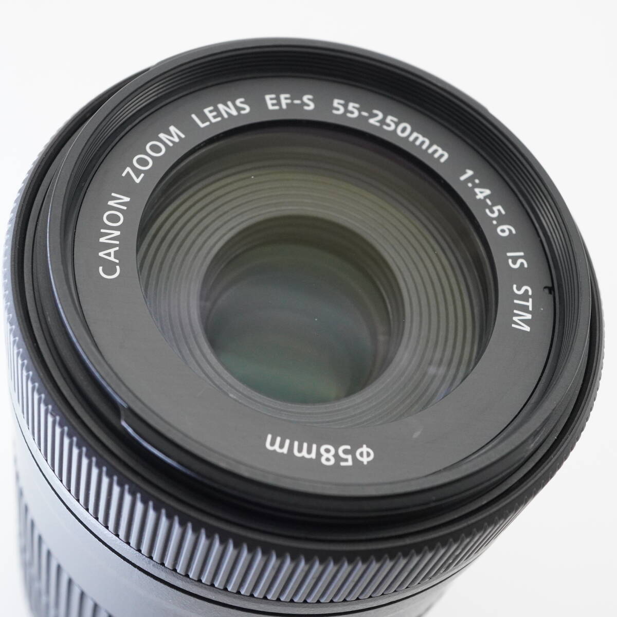 美品 CANON キヤノン ZOOM LENS EF-S 55-250mm F4-5.6 IS STM #AA7014
