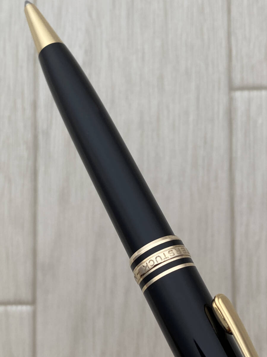 美品　モンブラン 164 クラシック ブラックx ゴールド ボールペン ドイツ製 美品 モンブラン 164 クラシック ブラックx ゴールド マイ