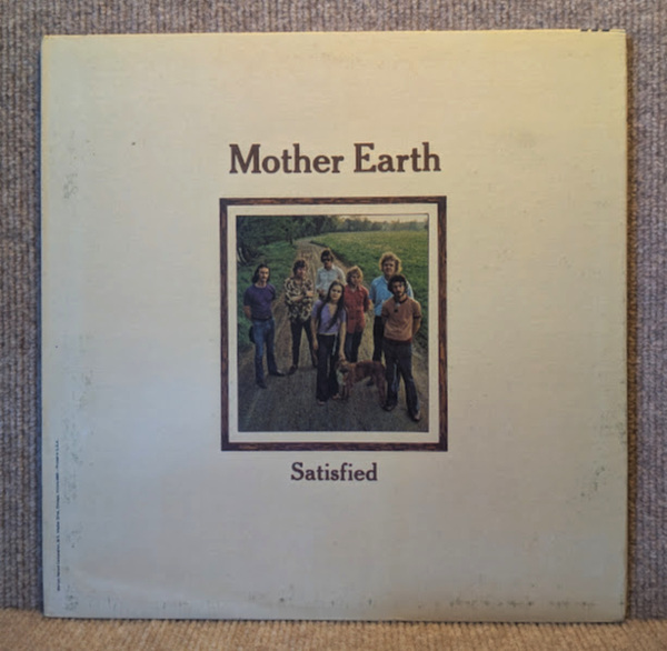 MOTHER EARTH-Satisfied/試聴/'70 米Mercury 原盤　ブックレット付き　Tracy Nelson　盤洗浄済_画像1