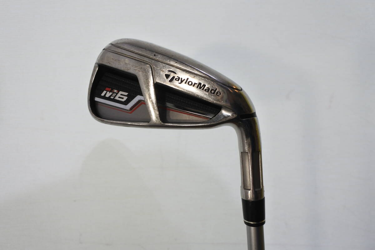 【KSD/S4/62B】テーラーメイドM6 ５番アイアン単品 シャフトFlex S 三菱ケミカル製FUBUKI TM6　