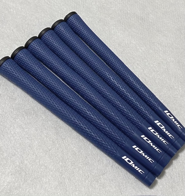 イオミック ゴルフグリップ IOMIC sticky2.3 スタンダード 交換 滑り止め 青 ブルー 10本