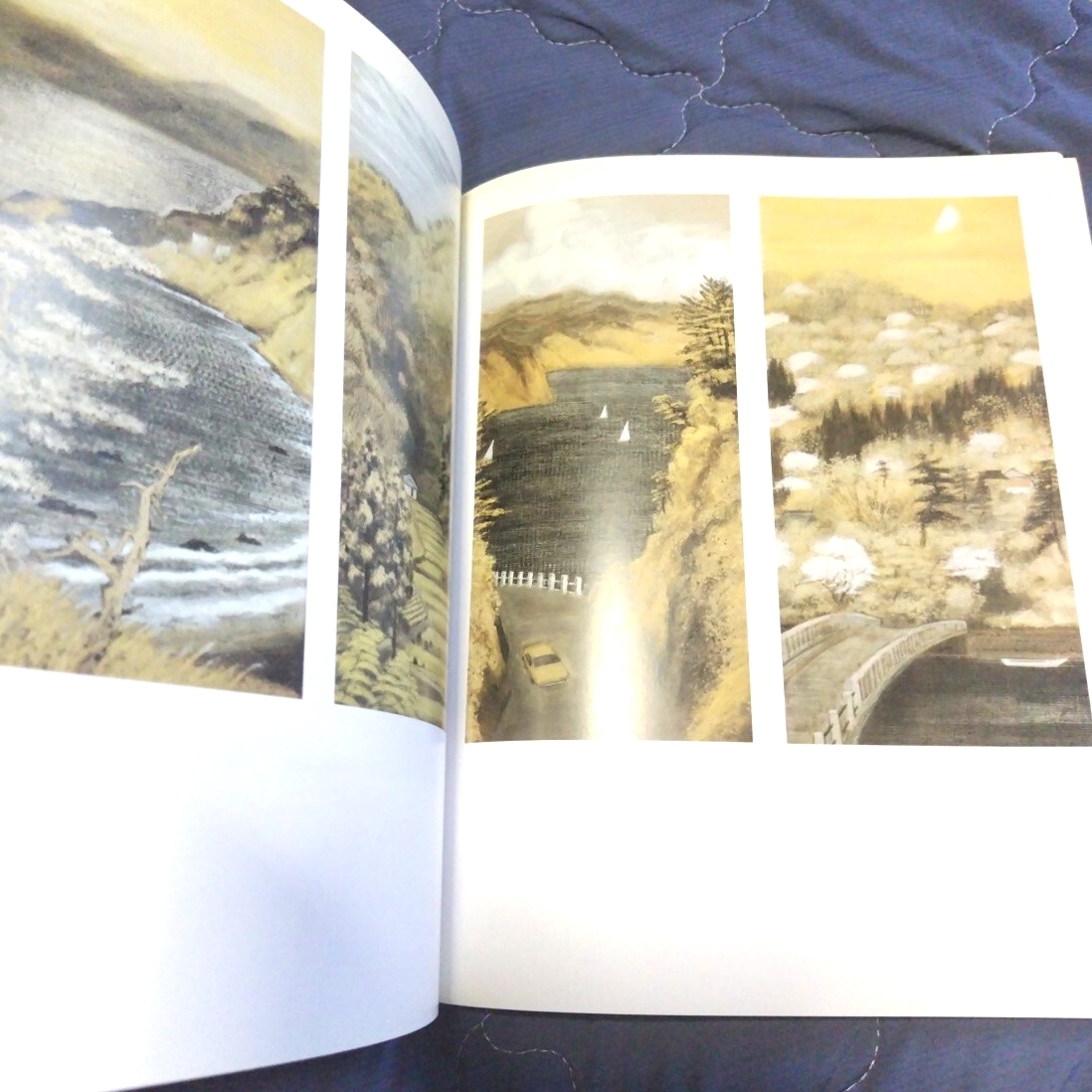 状態良好 画集 図録◆ 山本丘人展 1994年 東京国立近代美術館/日本画 巨匠 文化勲章/東京美術学校 文展 創造美術 師:松岡映丘/sskw1_画像8