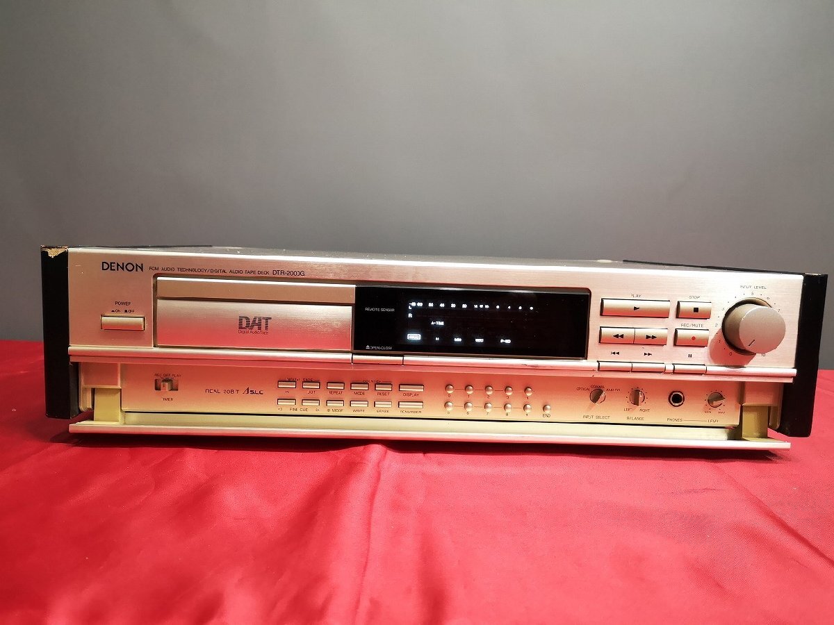 ◆大感謝祭!! DENON DTR-2000G DATデッキ m0o9196 ◇大感謝祭!! DENON DTR-2000G DATデッキ m0o9196