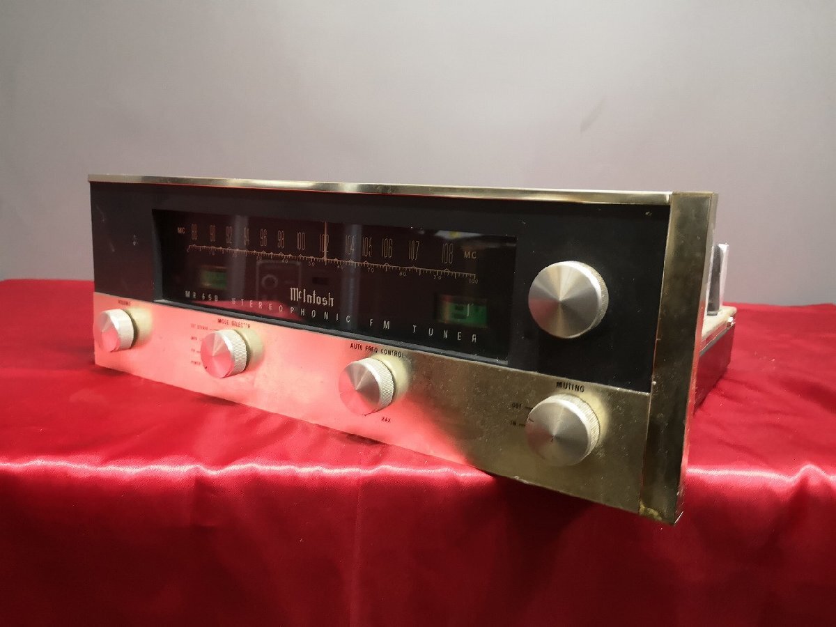 ◆ジャンク McIntosh MR-65B 管球式チューナー j9964 ◇ジャンク□McIntosh MR-65B 管球式チューナー・真空管
