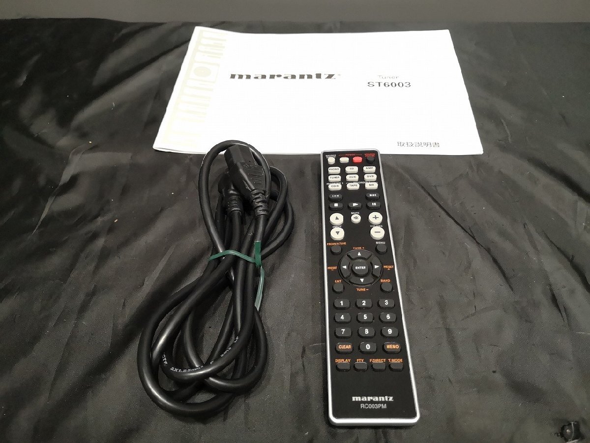 Marantz ST6003 AM/FMチューナー ｍ0a9162 Marantz ST6003 AM/FMチューナー m0a9162 Marantz ST6003 FM/AM