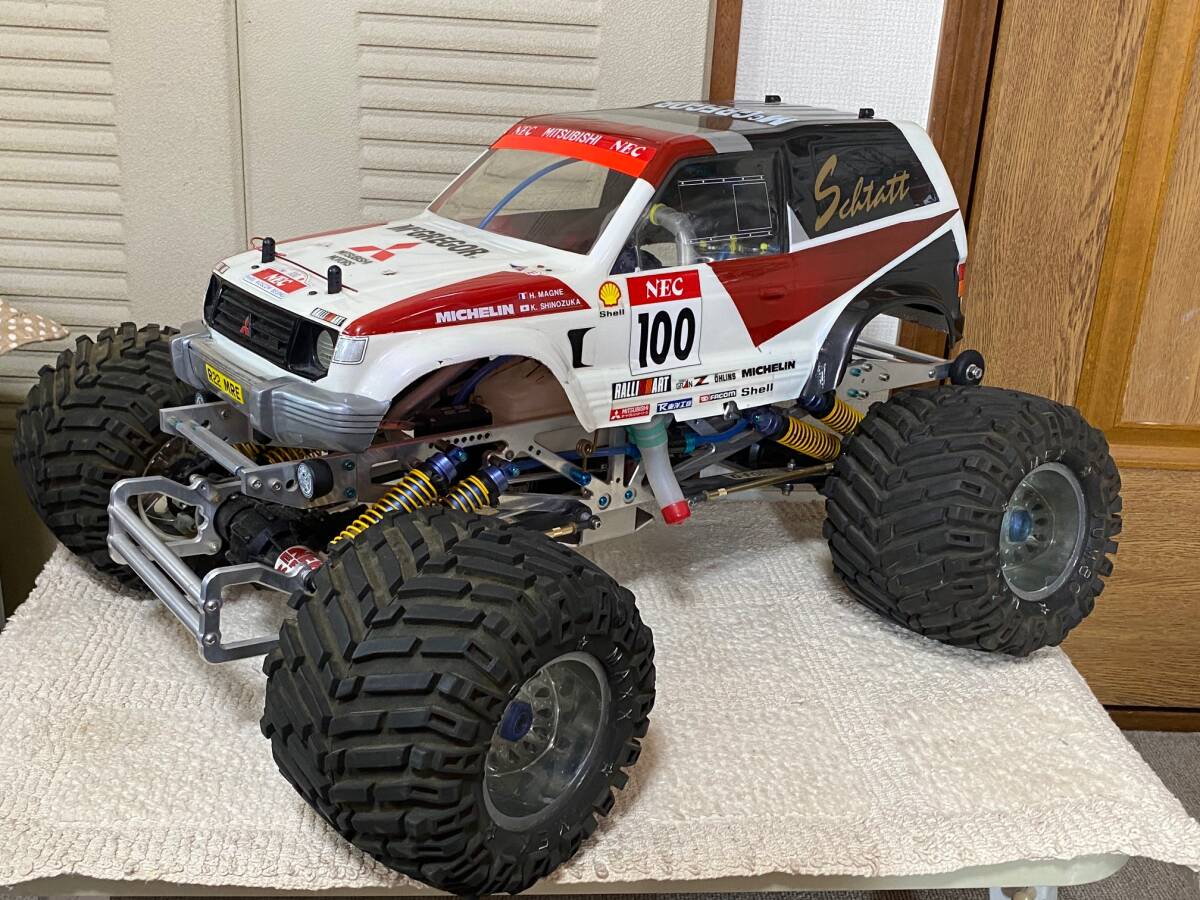 ファントムGT AG 26.0cm 京商21クラスGPビッグトラック マッドフォース走行少 改造多数