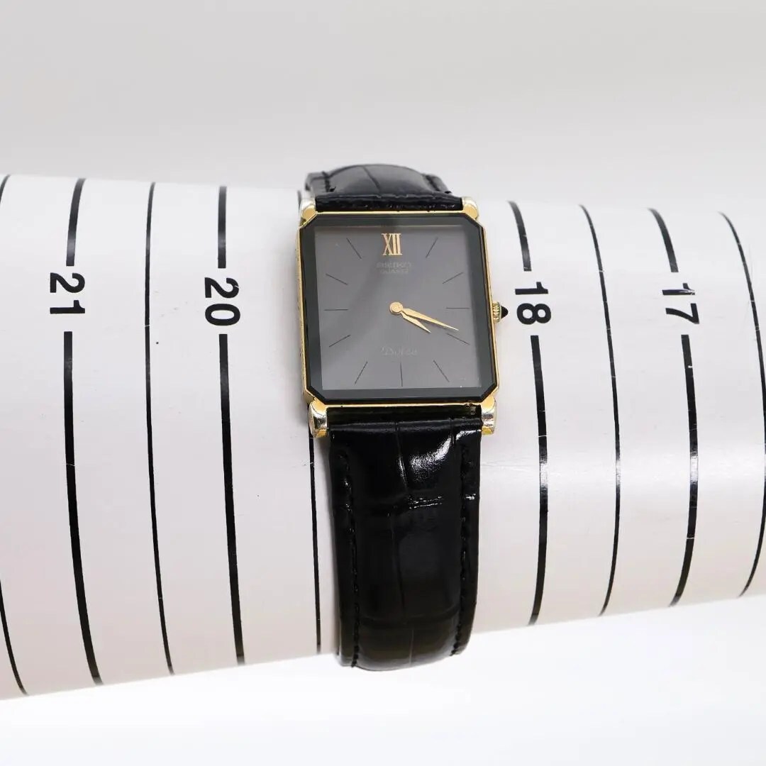 稼働 SEIKO Dolce 腕時計 クラシカル メンズ 新品電池 2042