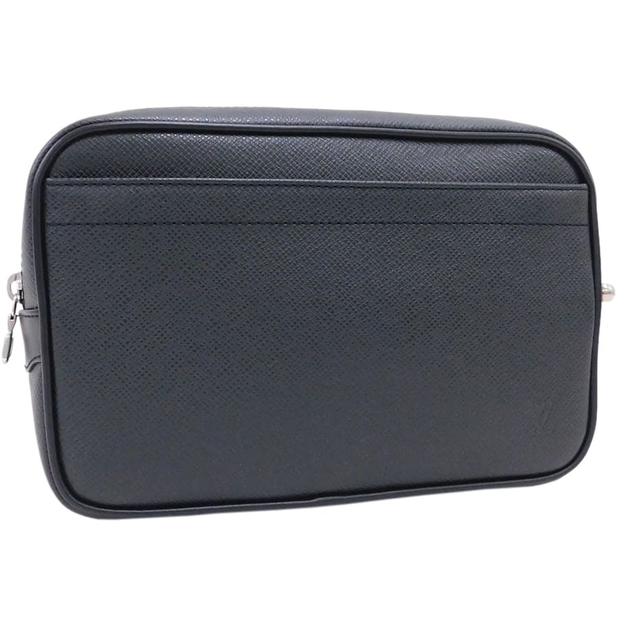 新品同様 ルイヴィトン タイガ カルガ クラッチ セカンドバッグ M30812 ブラック系 LOUIS VUITTON_画像1